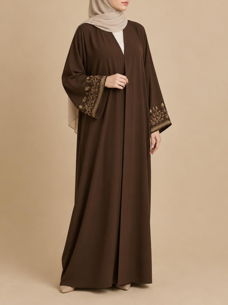Chocolate Kaftan Abaya